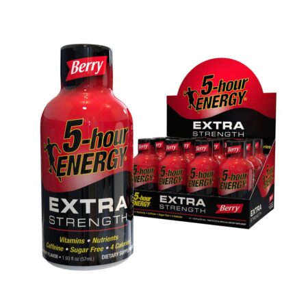 5-hour ENERGY Shot, Extra Strength, Berry Flavor, 1.93 Ounce