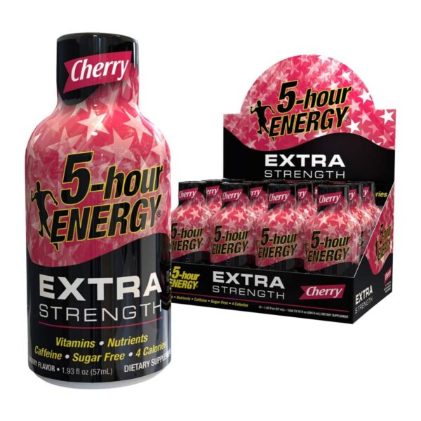 5-hour ENERGY Shot, Extra Strength, Cherry Flavor, 1.93 Ounce