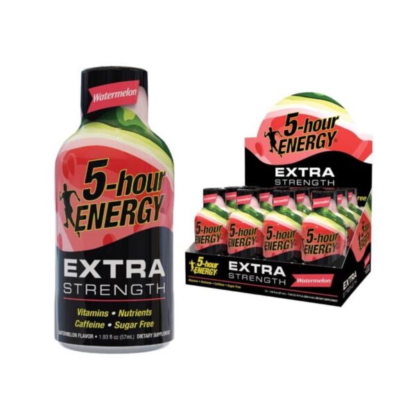 5-hour ENERGY Shot, Extra Strength, Watermelon Flavor, 1.93 Ounce