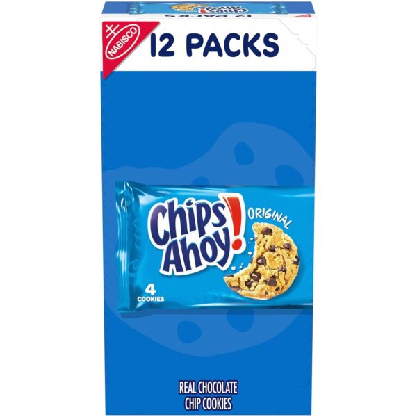 CHIPS AHOY! Original Chocolate Chip Cookies, 1.55 Oz each Pack