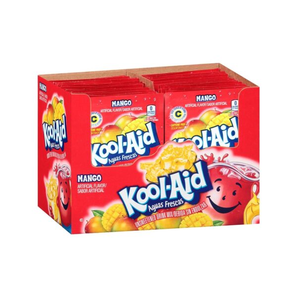 Kool-Aid Unsweetened Soft Drink Mix, Mango Flavor, 0.14 oz