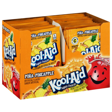 Kool-Aid Unsweetened Soft Drink Mix, Pina Pine Apple Flavor, 0.14 oz