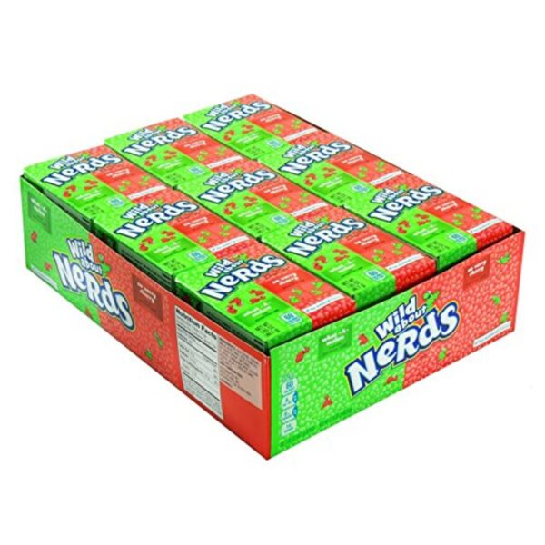 Nerds Watermelon & Cherry Candy 1.65 Oz each, Pack of 36