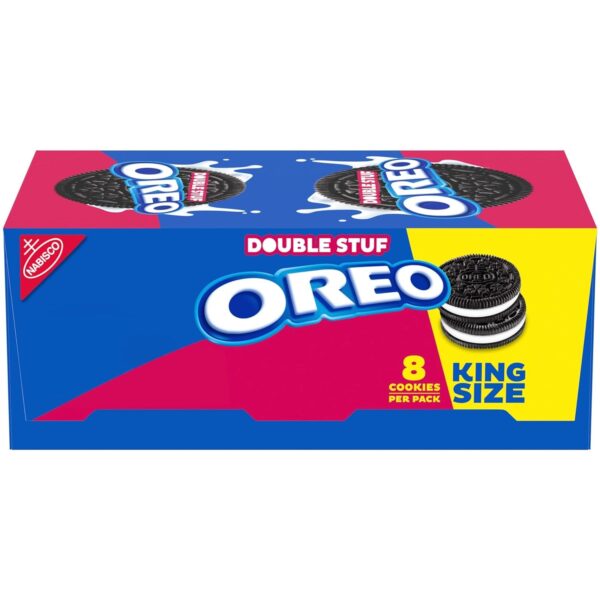 OREO Double Stuf Chocolate Sandwich Cookies, 4.1 Oz each, Pack of 10