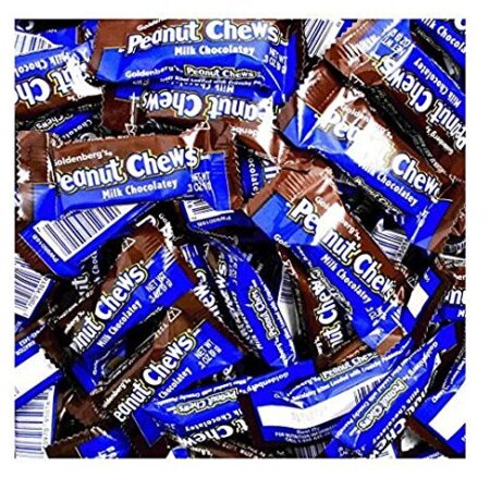 Goldenberg'S Peanut Chews Milk Chocolatey, 0.3 Oz each, Pack of 225 Count