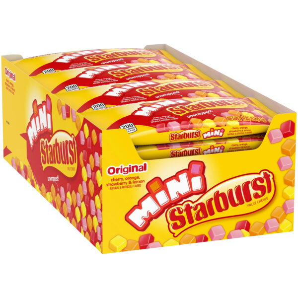 Starburst Original Fruit Chews Mini's - 1.85 oz. Bags, Pack of 24