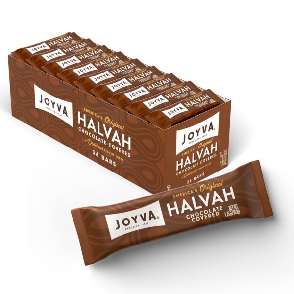 Joyva Jell Joys Halvah Chocolate Covered, 1.75oz, 36 Count