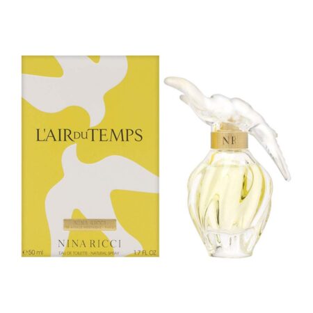 L'air du Temps by Nina Ricci for Women, Eau de Toilette Spray, 1.7 Oz, 1 Count