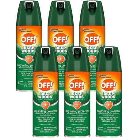 OFF! Deep Woods Insect Repellent, 6 Oz each, Pack of 12