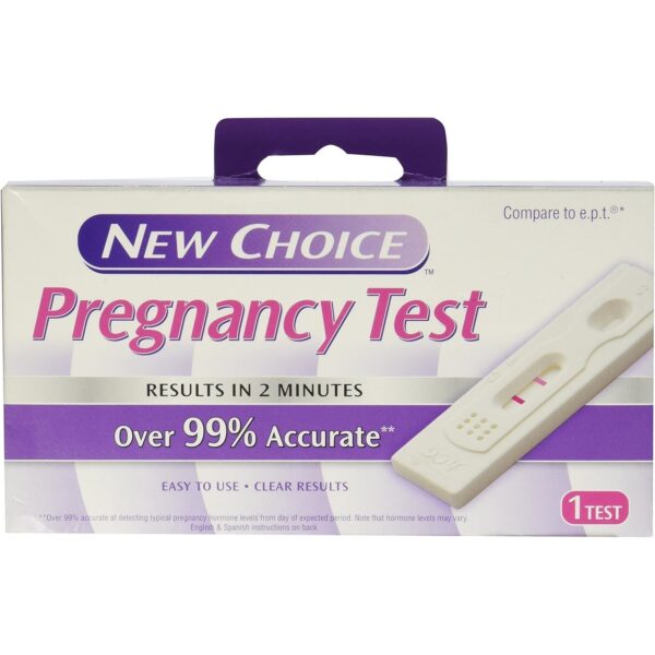 New Choice Pregnancy Test 99% Accurate, 0.32 Oz