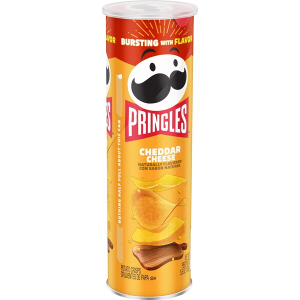 Pringles Cheddar, Super Stack Potato Crisps, 5.5Oz 14CT