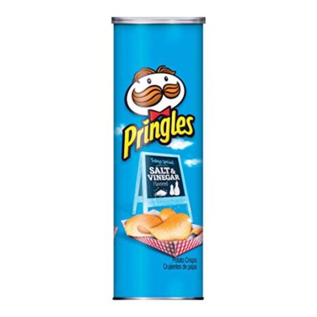 Pringles Salt & Vinegar, Super Stack Potato Crisps, 5.5Oz 14CT