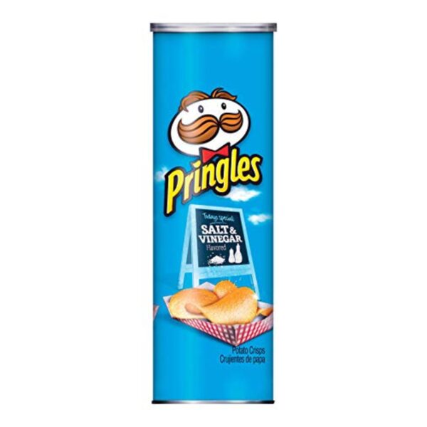 Pringles Salt & Vinegar, Super Stack Potato Crisps, 5.5Oz 14CT