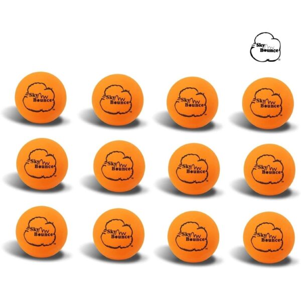 Sky Bounce Ball, Orange Color, 12 Count