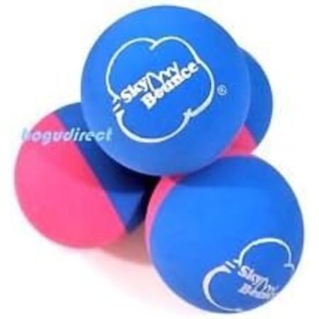 Sky Bounce Ball, Red & Blue Color Mix, 12 Count