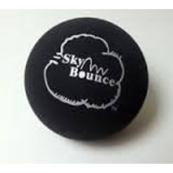 Sky Bounce Ball, Black Color, 12 Count