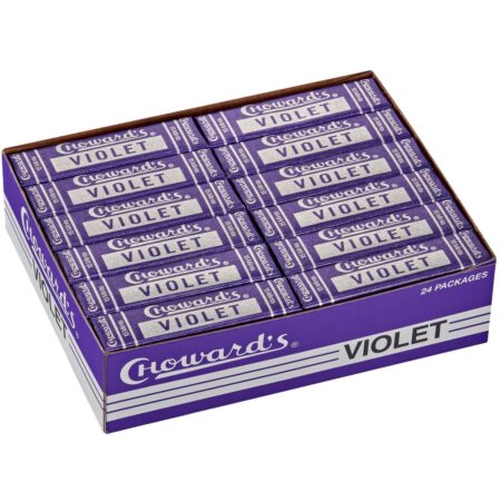 Choward's Violet Mints, Pack of 24