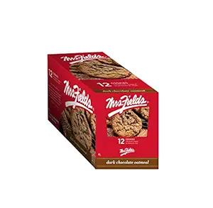 Mrs. Fields Cookies Dark Chocolate Oatmeal, 12 Count