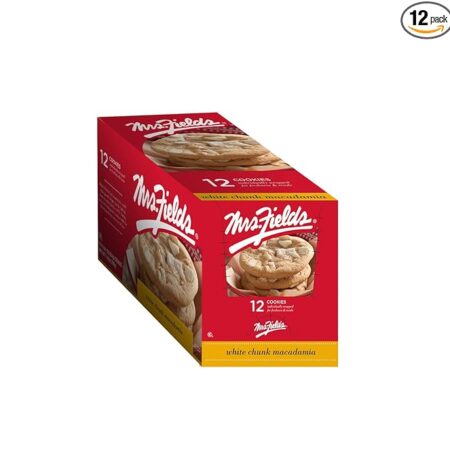 Mrs. Fields Cookies White Chunk Macadamia,2.1 Ounce (Pack of 12)