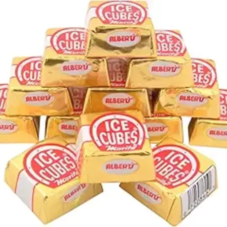 Albert's Chocolate Ice Cubes 100 Count Tray