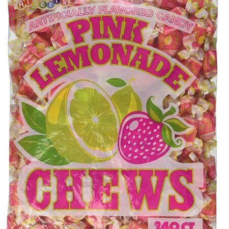 Alberts Fruit Chews Pink Lemonade 240 Count