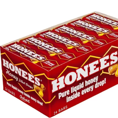 Honees Honey Filled Drops, Honey Cough Drops with Real Honey-Natural Sore Throat