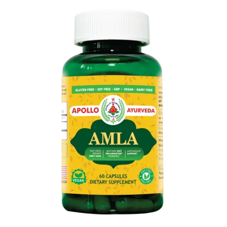 Apollo Ayurveda Organic AMLA Capsules - 60 Capsules