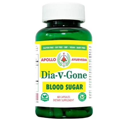 APOLLO AYURVEDA Dia-V-Gone - 60 capsules