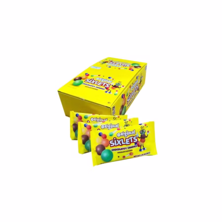 Original Sixlets Chocolate Candies - Box of 24