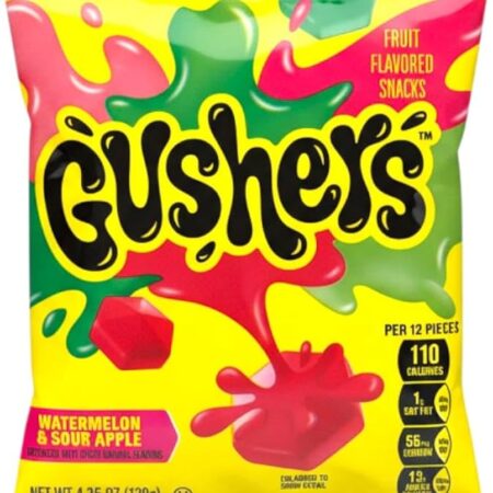 Gushers WATER MALON SOURE APPLE 8pk 963g