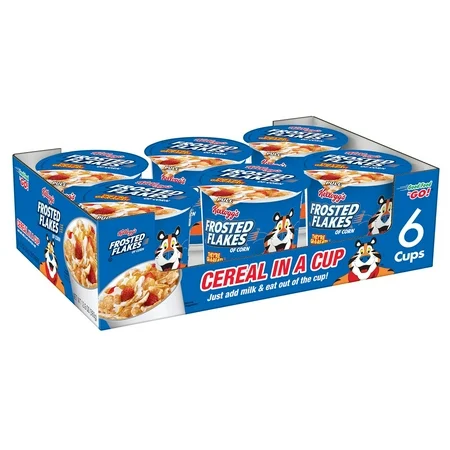 Kelloggs Frosted Flakes of Corn 6ct 360g