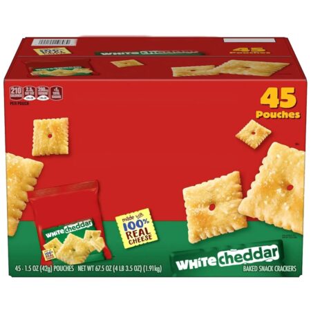 Cheez-it white cheddar 45pk