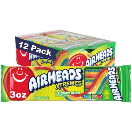 AIRHEADS Xtreames Candy Rainbow Berry 12ct