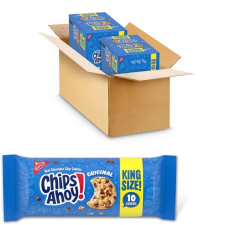 Nabisco Chips Ahoy! King Size 8 ct  2 box 3.75oz