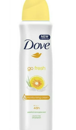 Dove Aroma de Pomielo y hierba limon 12ct 150 ML