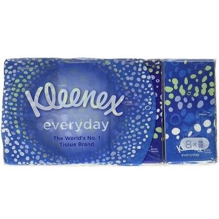 kleenex everyday 8ct blue