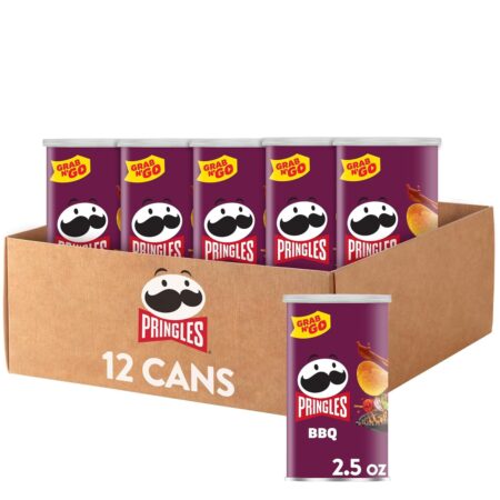 Pringles Scorchin BBQ flavor ,30oz,12ct-M