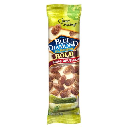 Blue Diamond Almond Bold Spicy Dill Pickle 12ct 510g