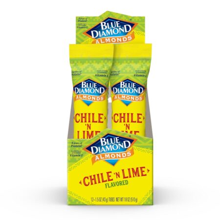 Blue Diamond Almonds Chile n lime 12ct 510g