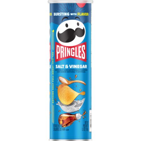 Pringles L-size salt  &  viniger 12ct