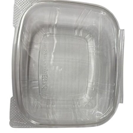 24oz PET Hinged Deli Container 50ct×4bags (200ct)