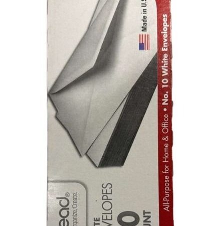 meed white envelopes 50ct 4*9/10*24cm
