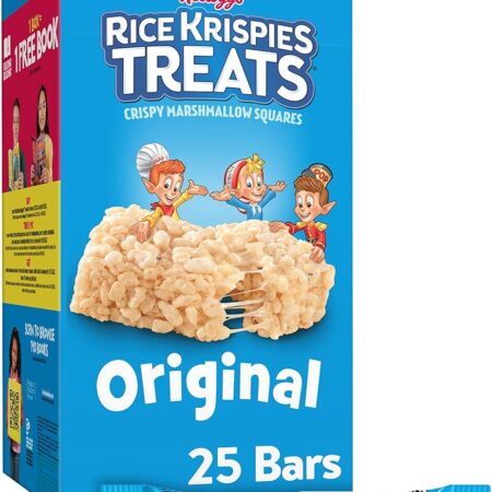 Kelloggs rice krispies treats orignal 25ct large bars 925g