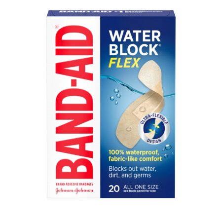 Band-aid new water block flex 20ct/bx