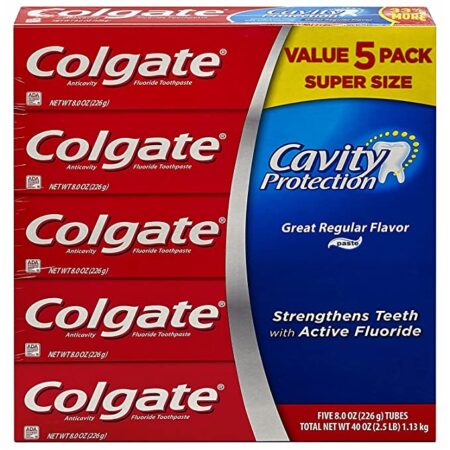 Colgate regular flvr 2.5lb 5ct