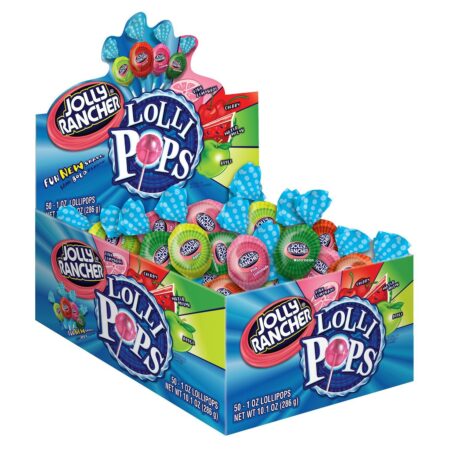 jolly ranchers lolli pops 50ct 850g