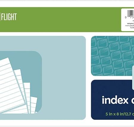 top flight 100 index card
