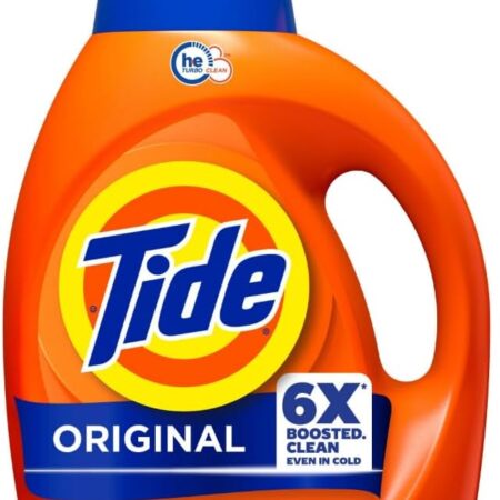 Tide Liquid Laundry Detergent 6×42 oz (1.24 L)