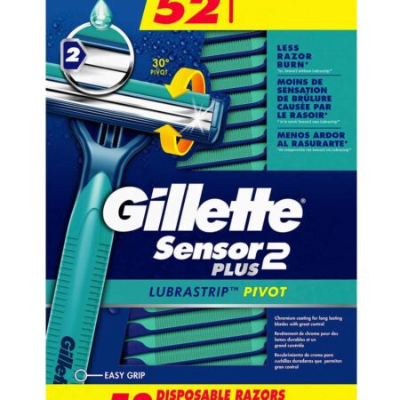 Gillette Sensor 2 Plus 52ct