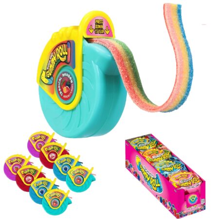 Push pop Gummy Roll Candy 8ct